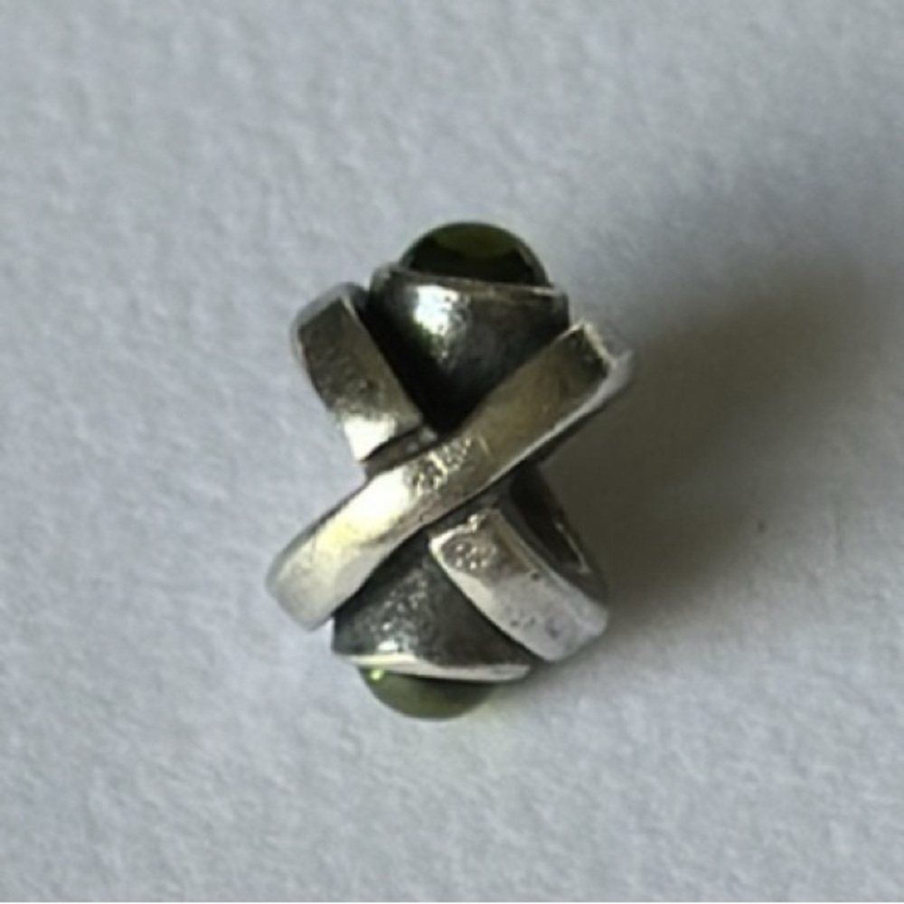 Pandora 925 ALE green muranum charm​​​ - Picture 3 of 7
